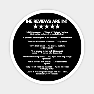 Beer'd Al Reviews Magnet